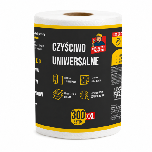 Czyściwo uniwersalne Majster Marek 300 sztuk.png
