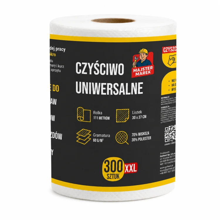 Czyściwo uniwersalne Majster Marek 300 sztuk.png