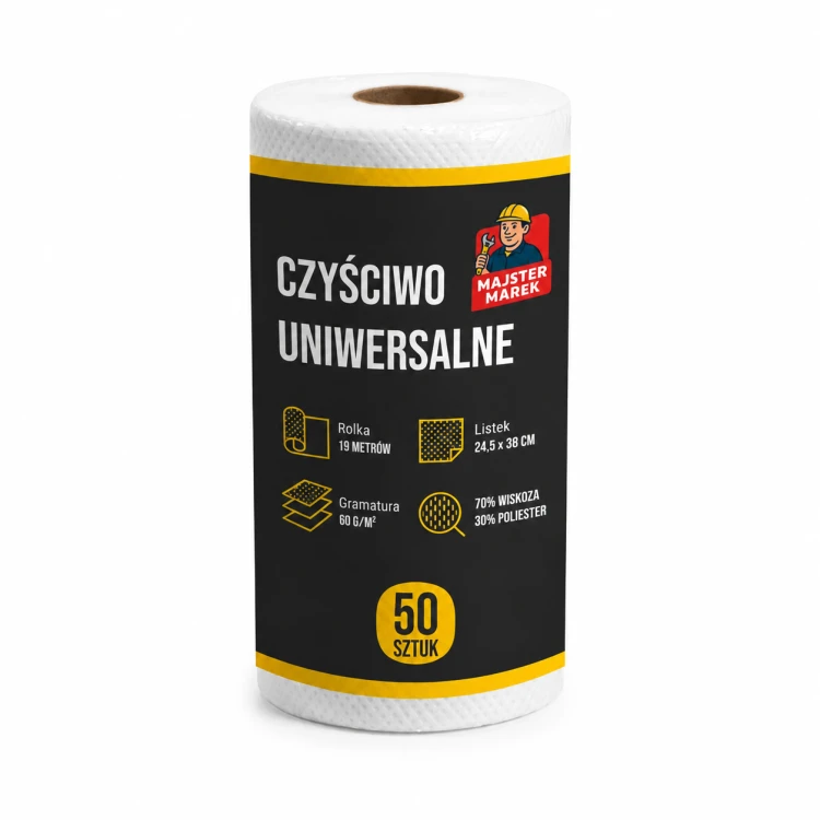 Czyściwo uniwersalne Majster Marek 50 sztuk.png